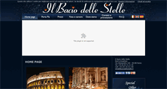 Desktop Screenshot of ilbaciodellestelle.com